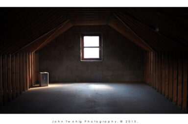 an attic