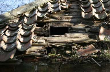 damaged roof