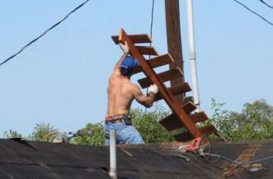 a roofer