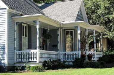 A house with a roof